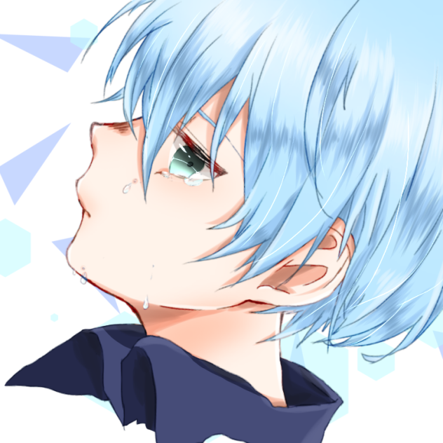 線画を借りて塗ってみた、