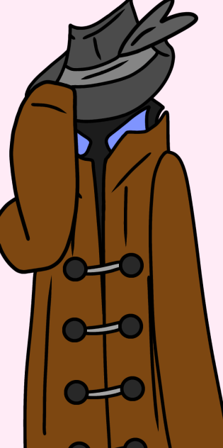Masked figure