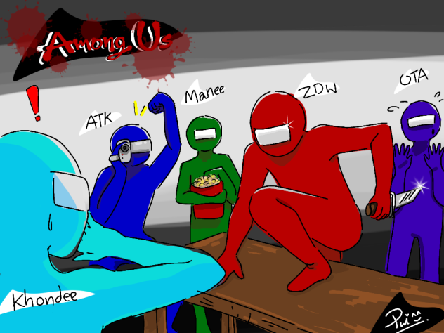 Among Us of team