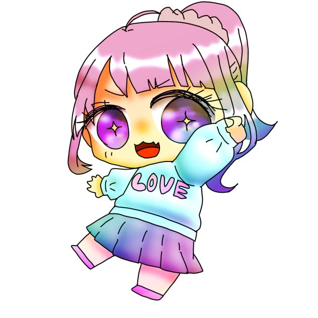 🌈×ポニテ