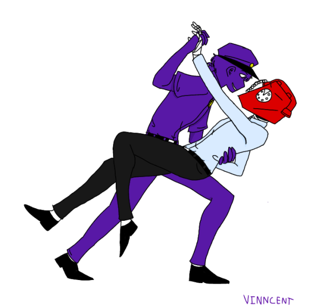 Vincent Dancing With Phone Guy