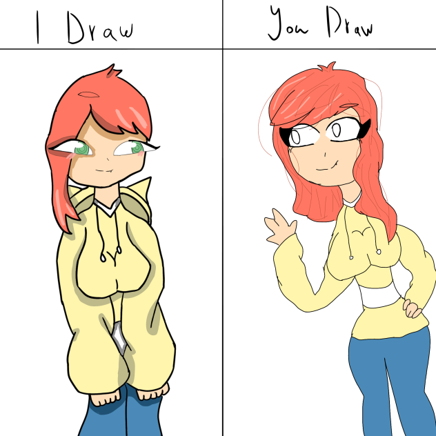 i draw .  you draw