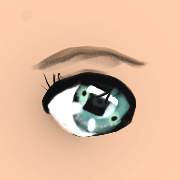 Realistic eye…