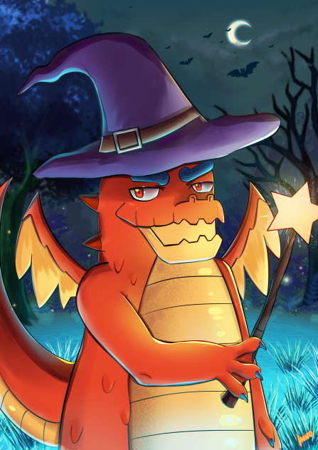 Cute Fire Dragon - ibisPaint