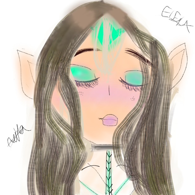 Gift for le potato witch - ibisPaint
