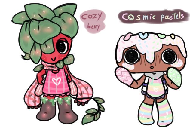 Sprout and cosmo skins i made