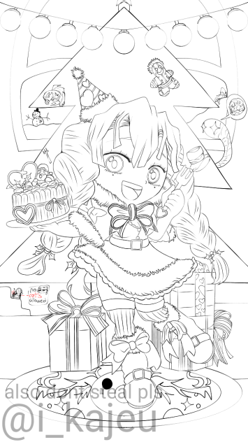 Mitsuri Kanroji (Christmas🎄)