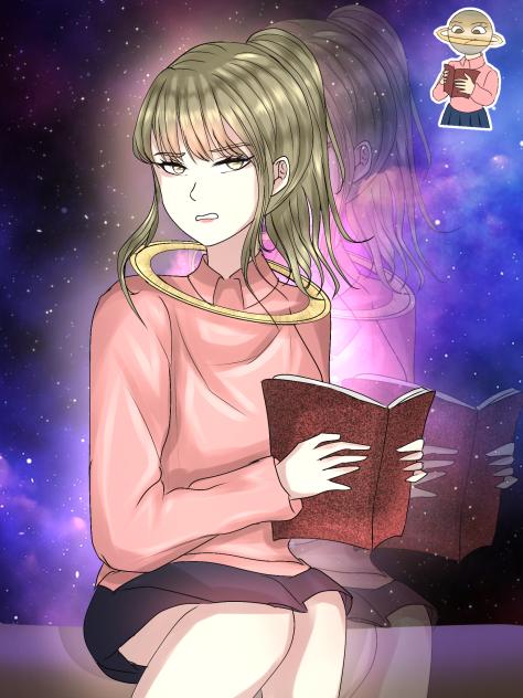 Saturn-chan in human version