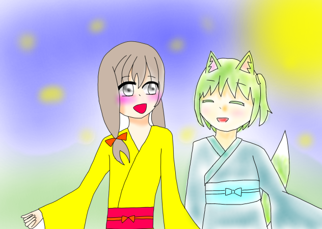 2人で合作！