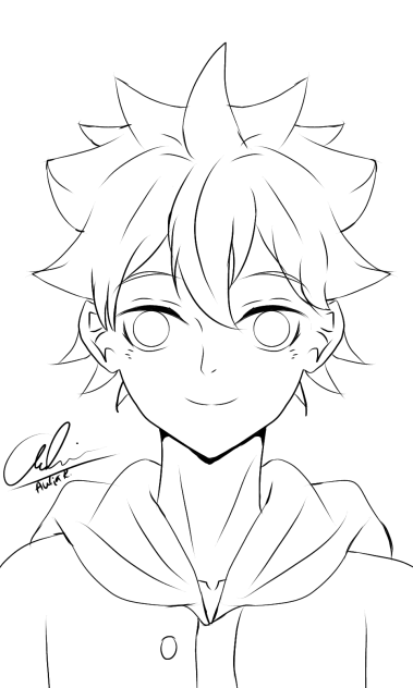 Hinata lineart