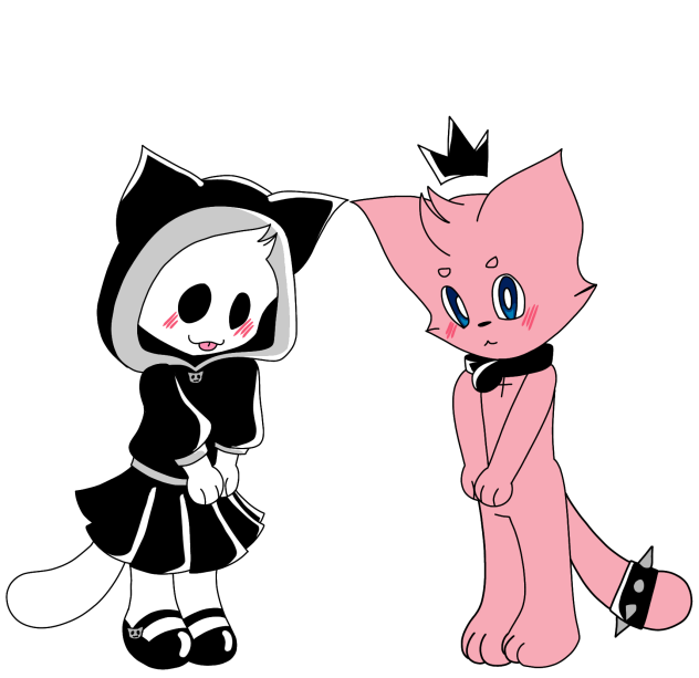 Sister's and my oc redraw