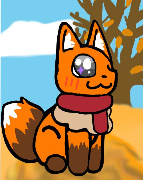my first drawing in ibis