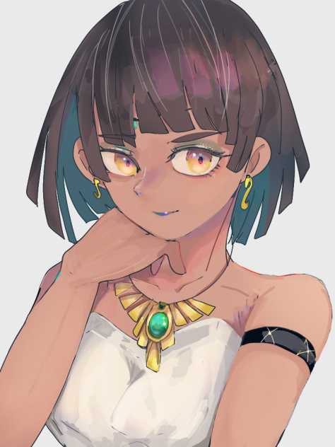 褐色