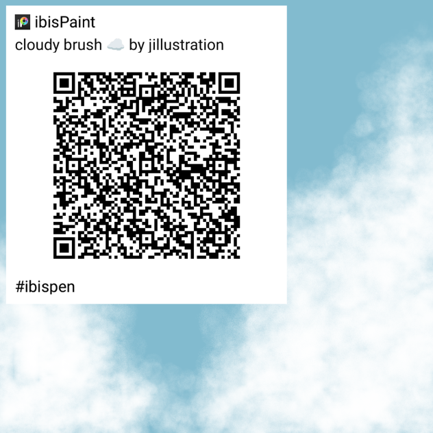 Cloudy brush