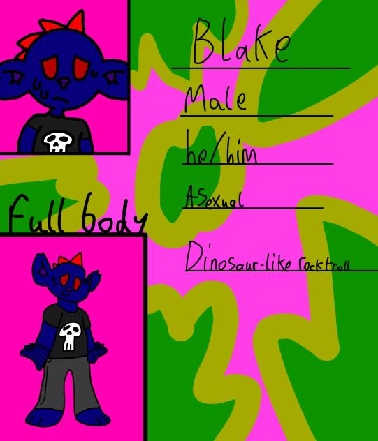 Trolls OC Blake