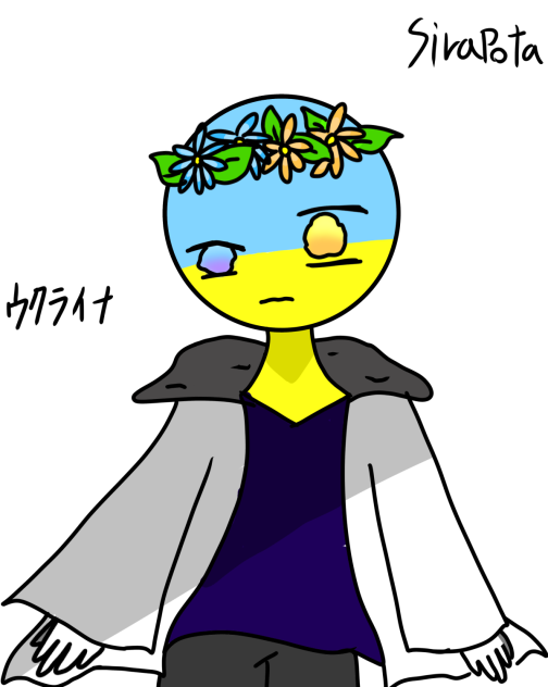 旅行中に描いた絵(カンヒュ)