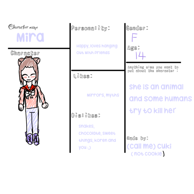 Death Run character sub