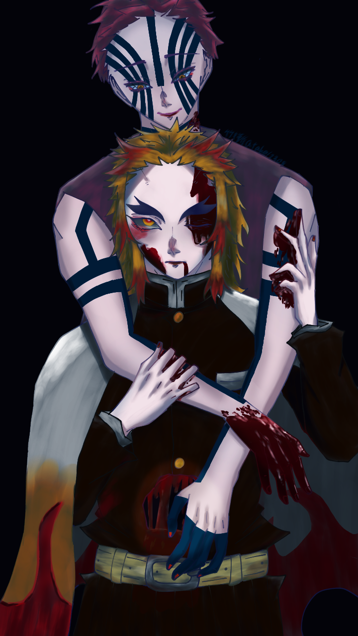 煉獄さん猗窩座】鬼滅の刃(二次創作) 煉獄さん&猗