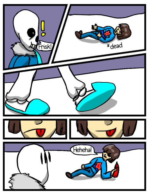 sans got pranked!