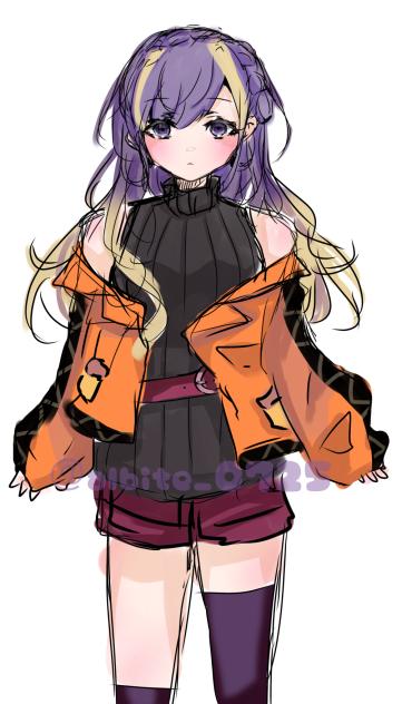 newオリキャラ考案　ラフ画
