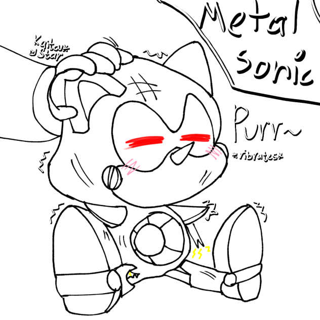 Metal sonic but cute