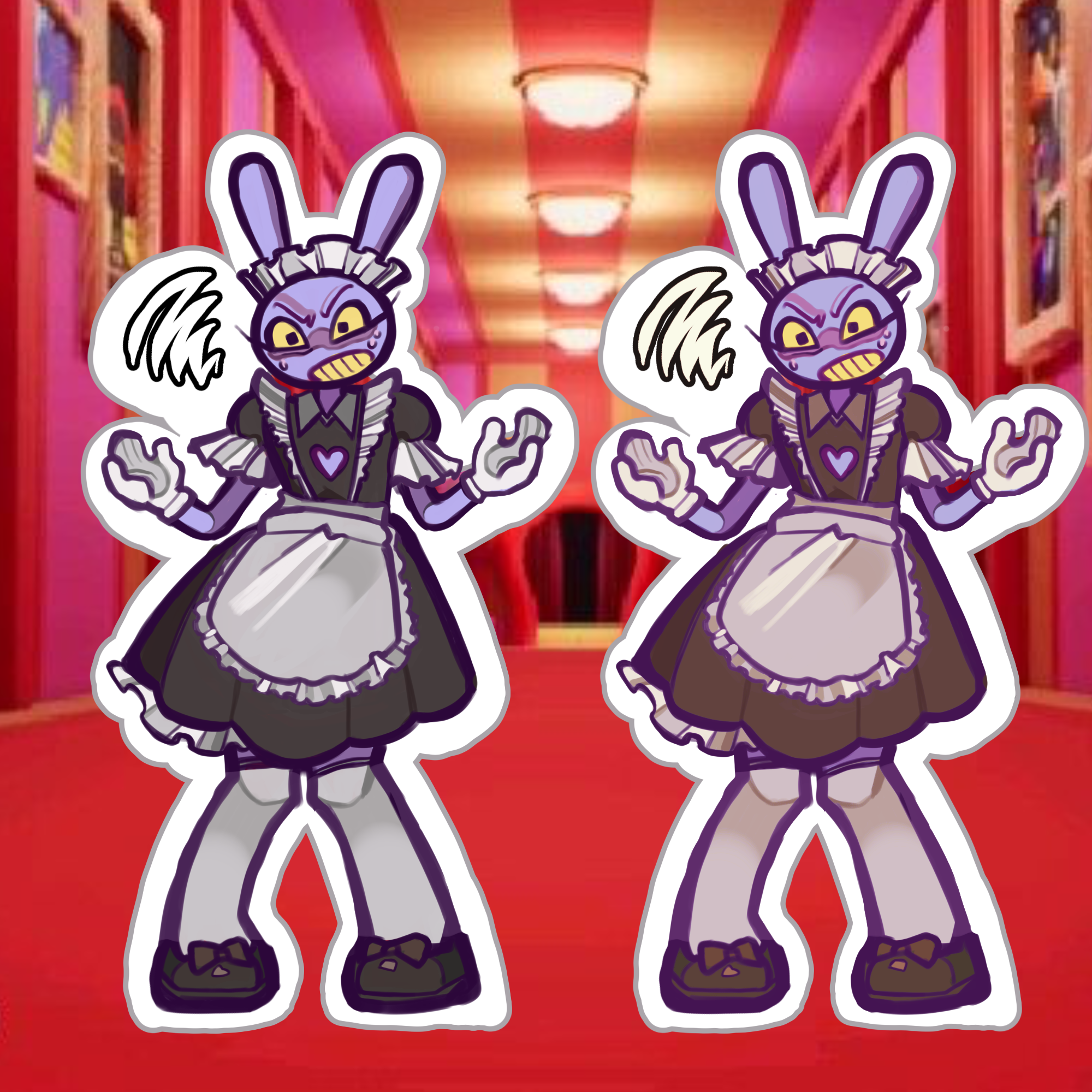 Maid Jax doodles - ibisPaint