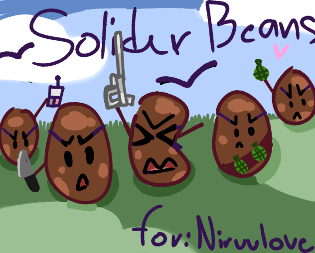 niruulove solider beans!