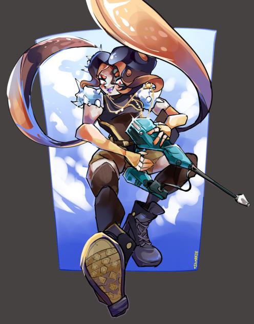 Vik (splatoon fanart)