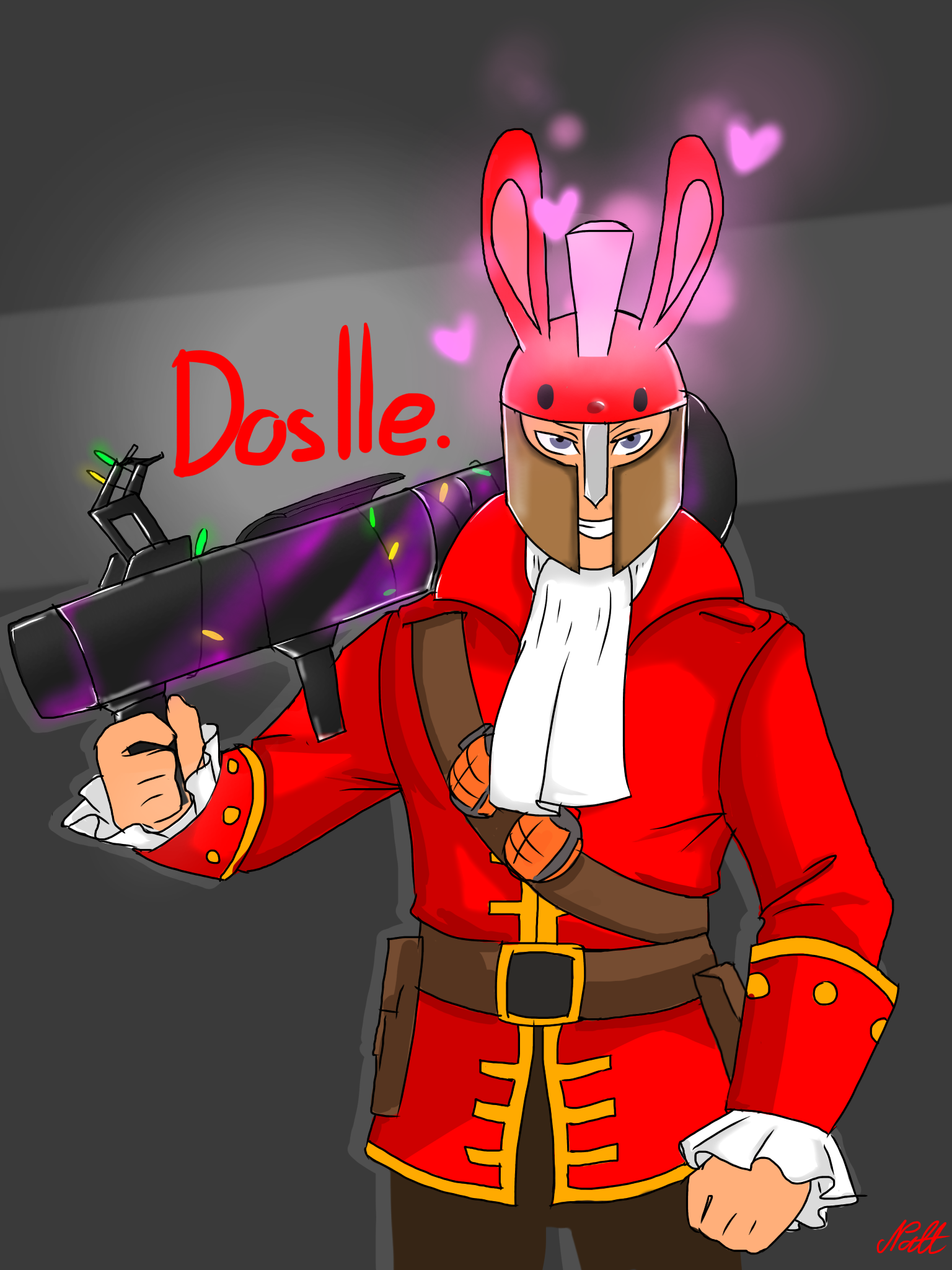 TF2 Doslle - soldier - ibisPaint
