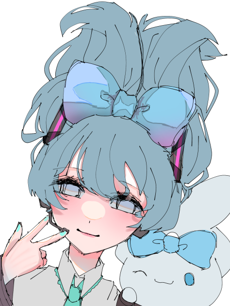 最初にアバッキオを描こうとした（未完成）