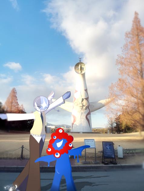 Hello!!万博記念公園!!