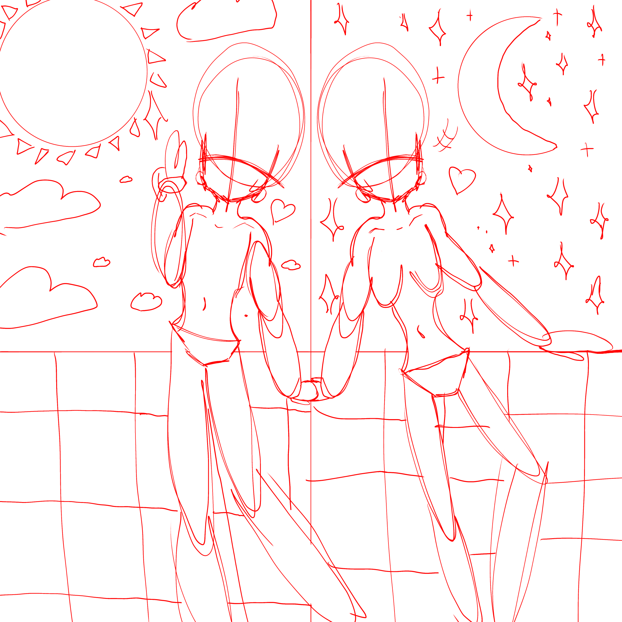 Collab for me and Kitty Kitten - ibisPaint