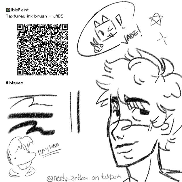 Textured Ink Brush by Jade! - ibisPaint