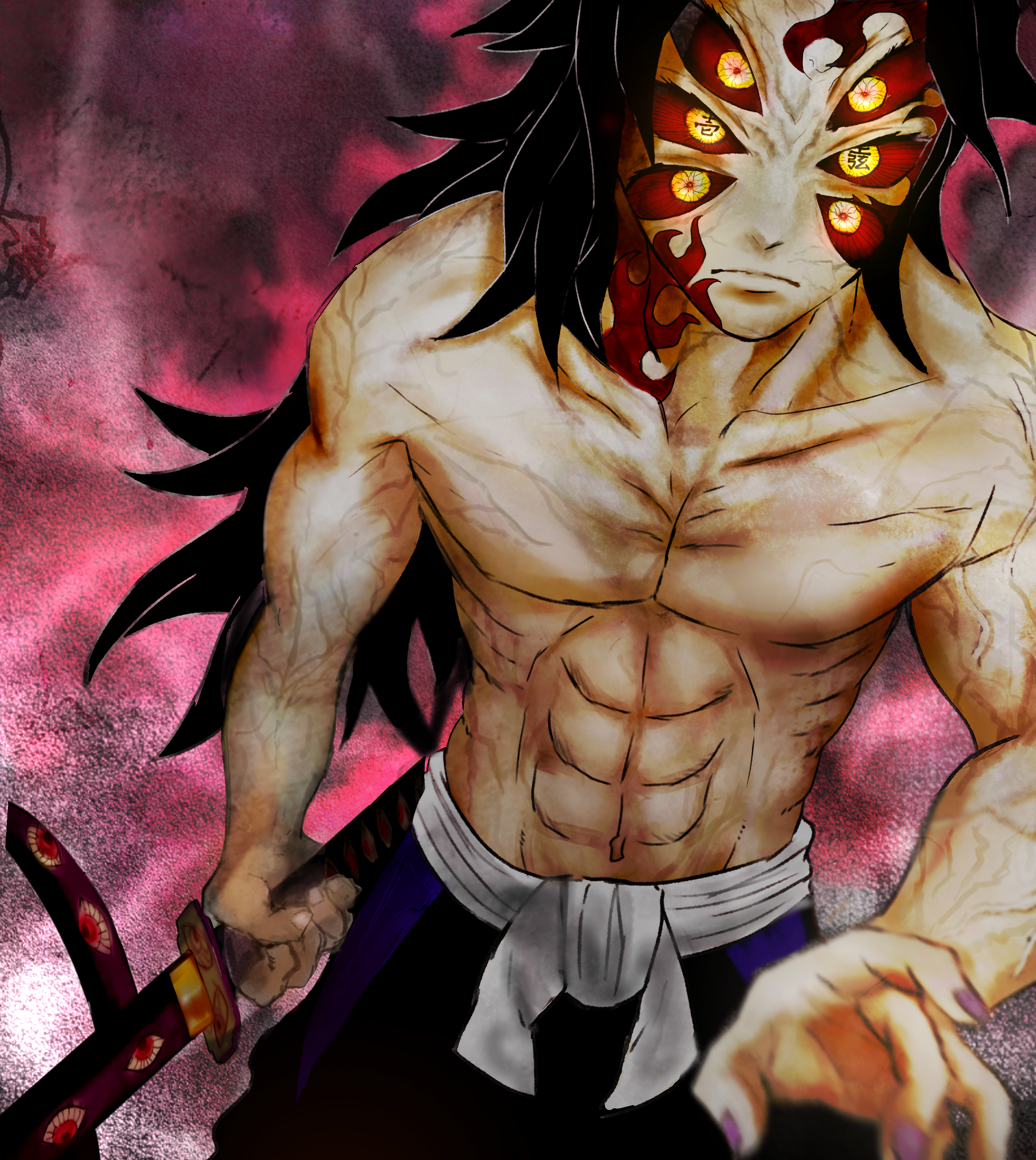 うん様  黑死牟 黒死牟、マジでいいこと言ってた😭 : r/KimetsuNoYaiba