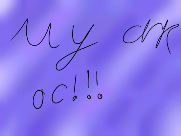 my crk oc gacha animation