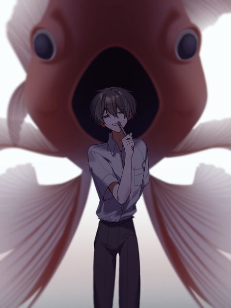 人と魚