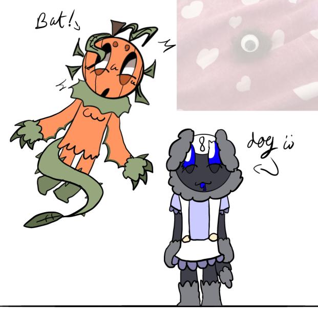Gourdy and toodles in my dw au