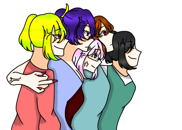 怒らしてはいけない五人組