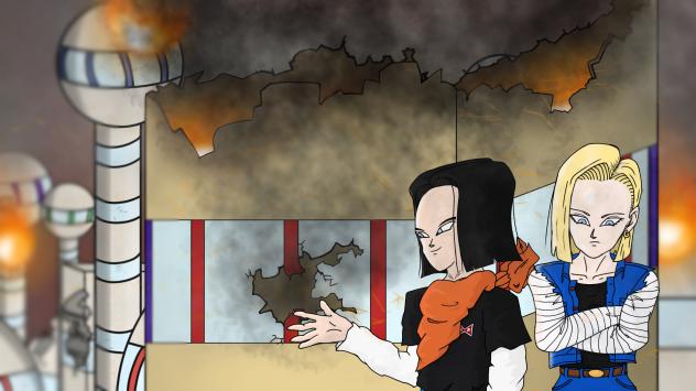 DBZ Androids 17 and 18