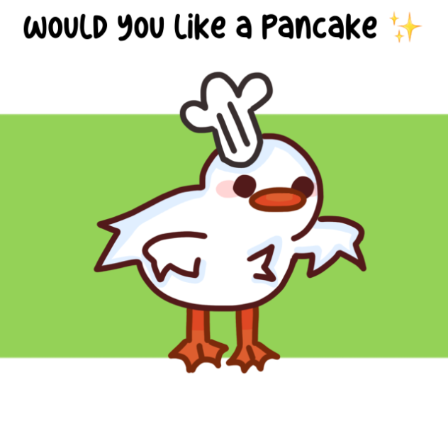 Would u like a pancake 🥞✨❔