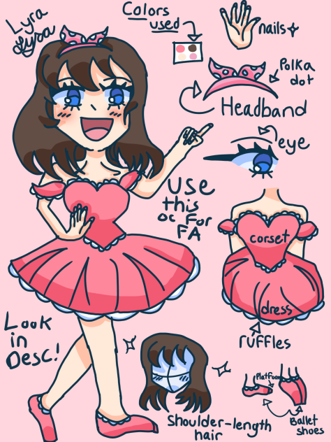 Use this OC for fanart for me!