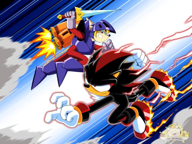 Axel Gear vs. Shadow the Hedgehog