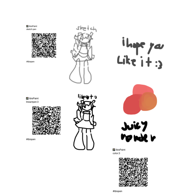theses qr brushes I made XD