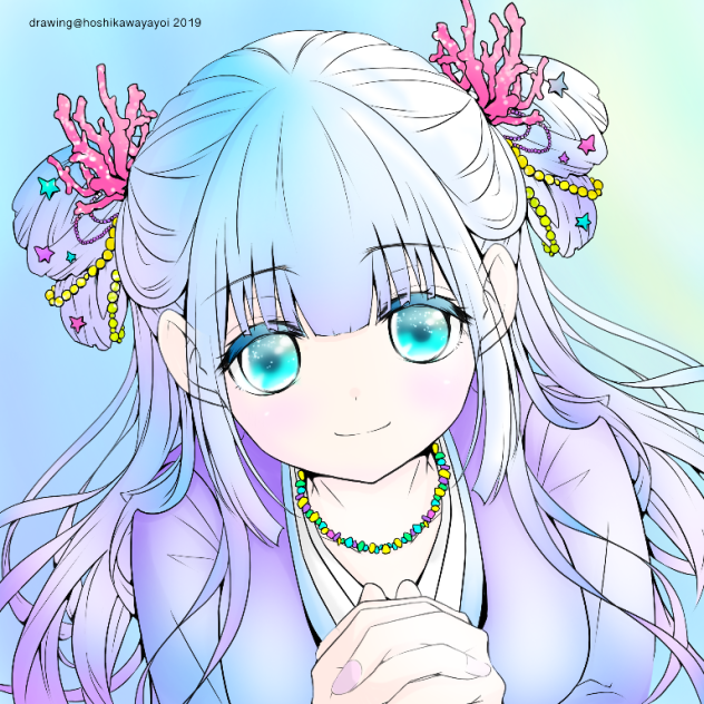 やよい様線画お借りしました！