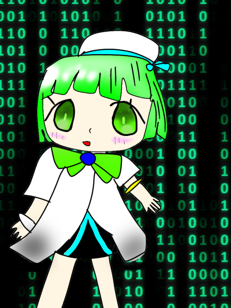 アロマちゃんのイラスト