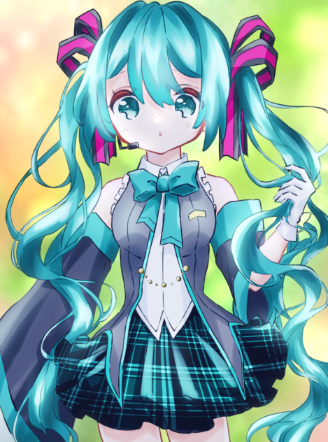 初音ミク　塗った