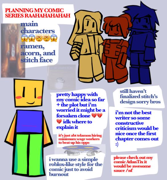 planning my epic comic (atlantix)
