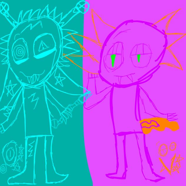 My random 2 fav SPRUNKI ocs I made