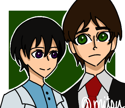 Eren and Mikasa
