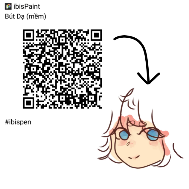 QR Code Cọ vẽ.